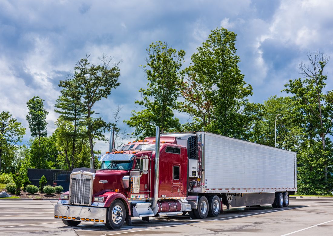 53 foot dry van trailer